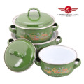 Enamelware 3PCS Casserole Set 12/14 / 16cm